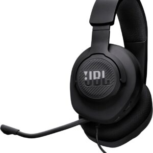JBL, Fone de Ouvido Com Fio JBLQTUM100M2BLK