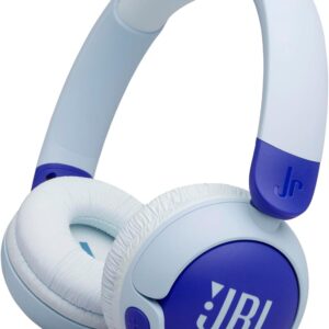 Fone de ouvido on ear com fio JBLJR320BTBLU