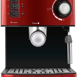 Cafeteira Philco PCF24 Expresso & Cápsulas Inox Red 127V